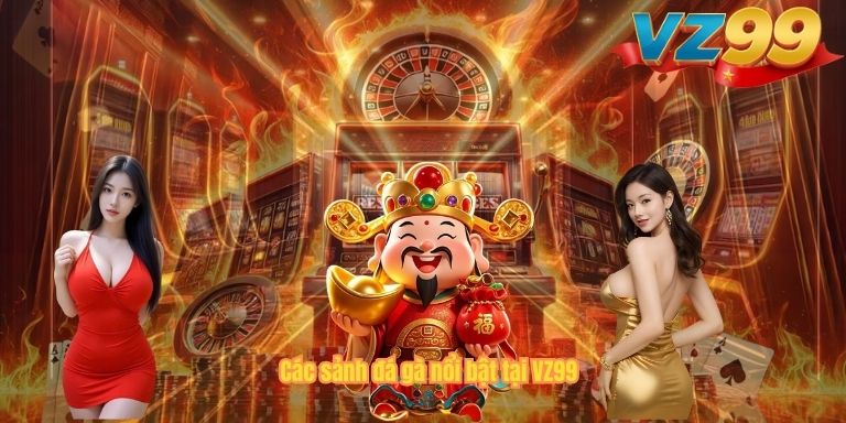 Các sảnh đá gà nổi bật tại VZ99